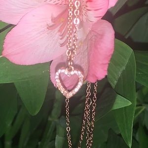 Forever Pave Heart ❤️ Necklace